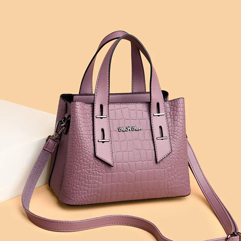 designer handbags high quality fashion leather hand bag luxury brand handbags crocodile pattern shoulder bags for women 2020 new free global shipping