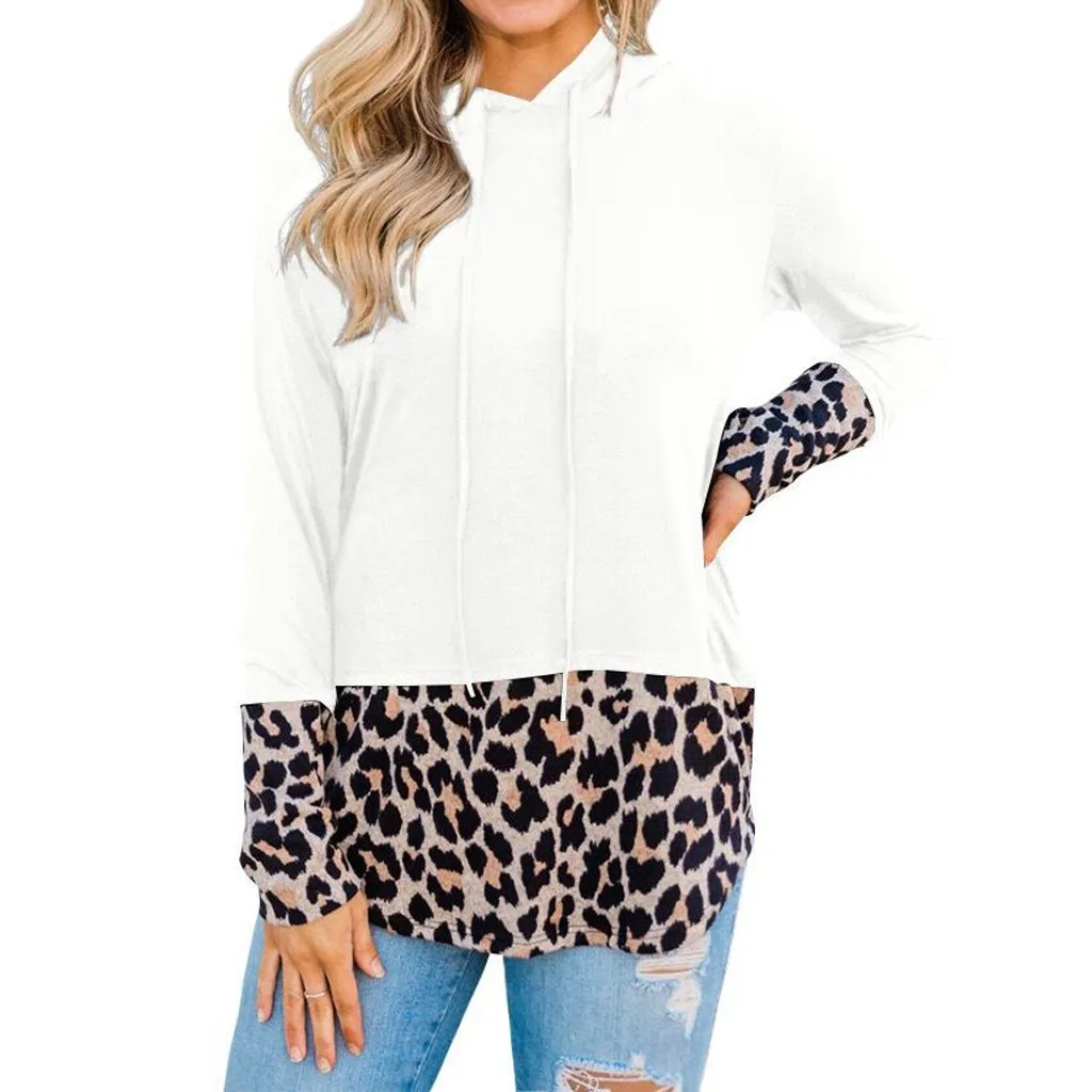 Повседневная Осенняя толстовка с капюшоном женская легкая длинным рукавом