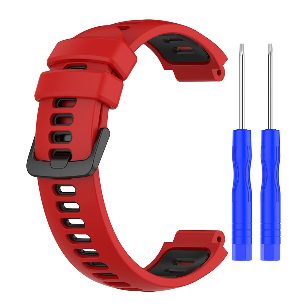 

22mm Smart Watch Band for Garmin Forerunner 220 230 235 630 620 735XT Approach S20 Quick Release Sports Strap Silicone Bracelet