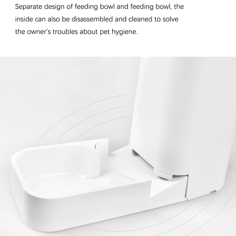 3.8L Large Capacity Pet Dog Cat Automatic Feeder Detachable Bowl Water Dispenser Food Feeding Device For Supplies | Дом и сад