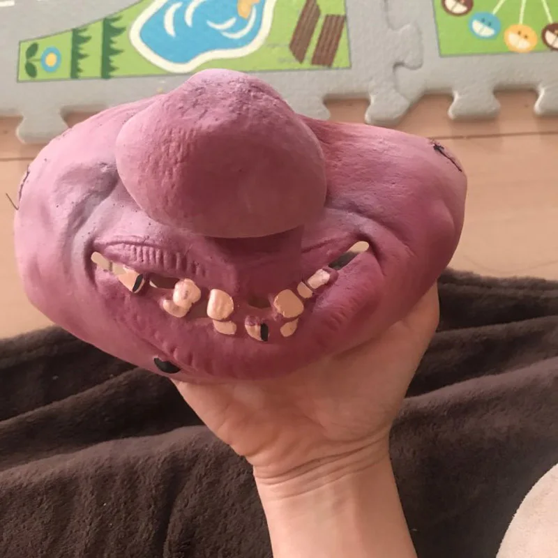 1pc Big Nose Mask Антистресс игрушки шутки смешные гаджеты розыгрыши Хэллоуин Кляп Трюк вечерние сувениры антистресс игрушки для детей и взрослых - Цвет: 1pc Big Nose Mask