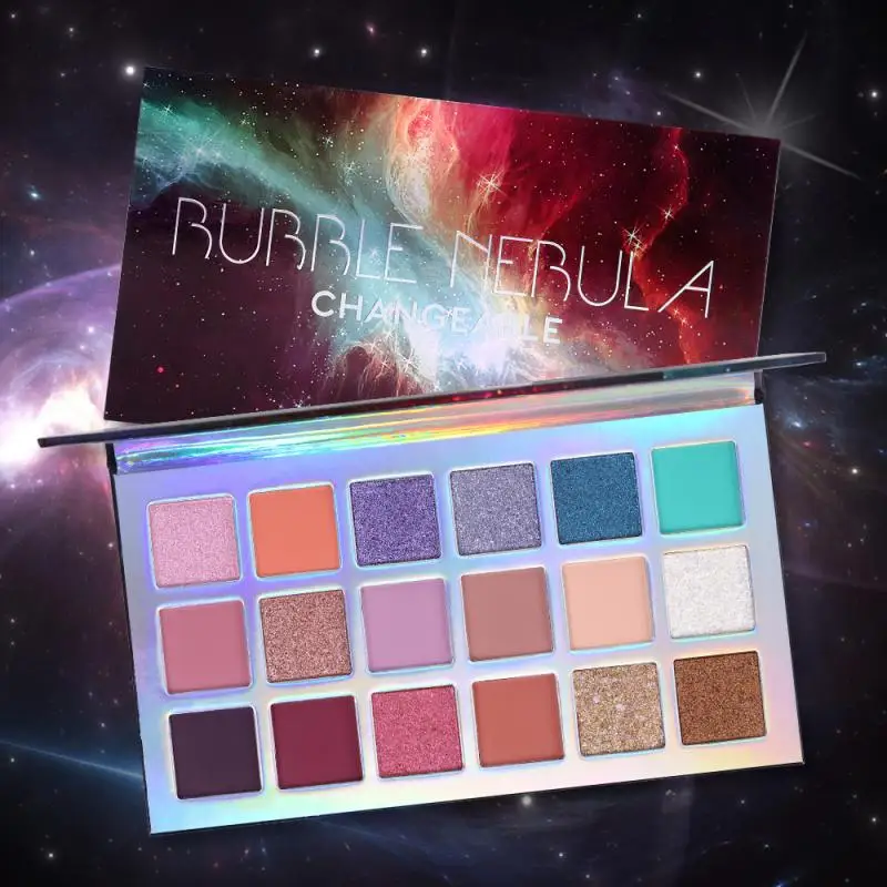 18 цветов телесные матовые тени для век ртутная ретроклассная палитра небо