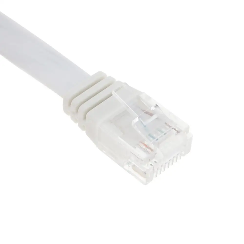 Сетевой кабель Ethernet CAT 6 1 м 2 3 RJ45 CAT6 8P8C плоский UTP патчкорд компьютерный для