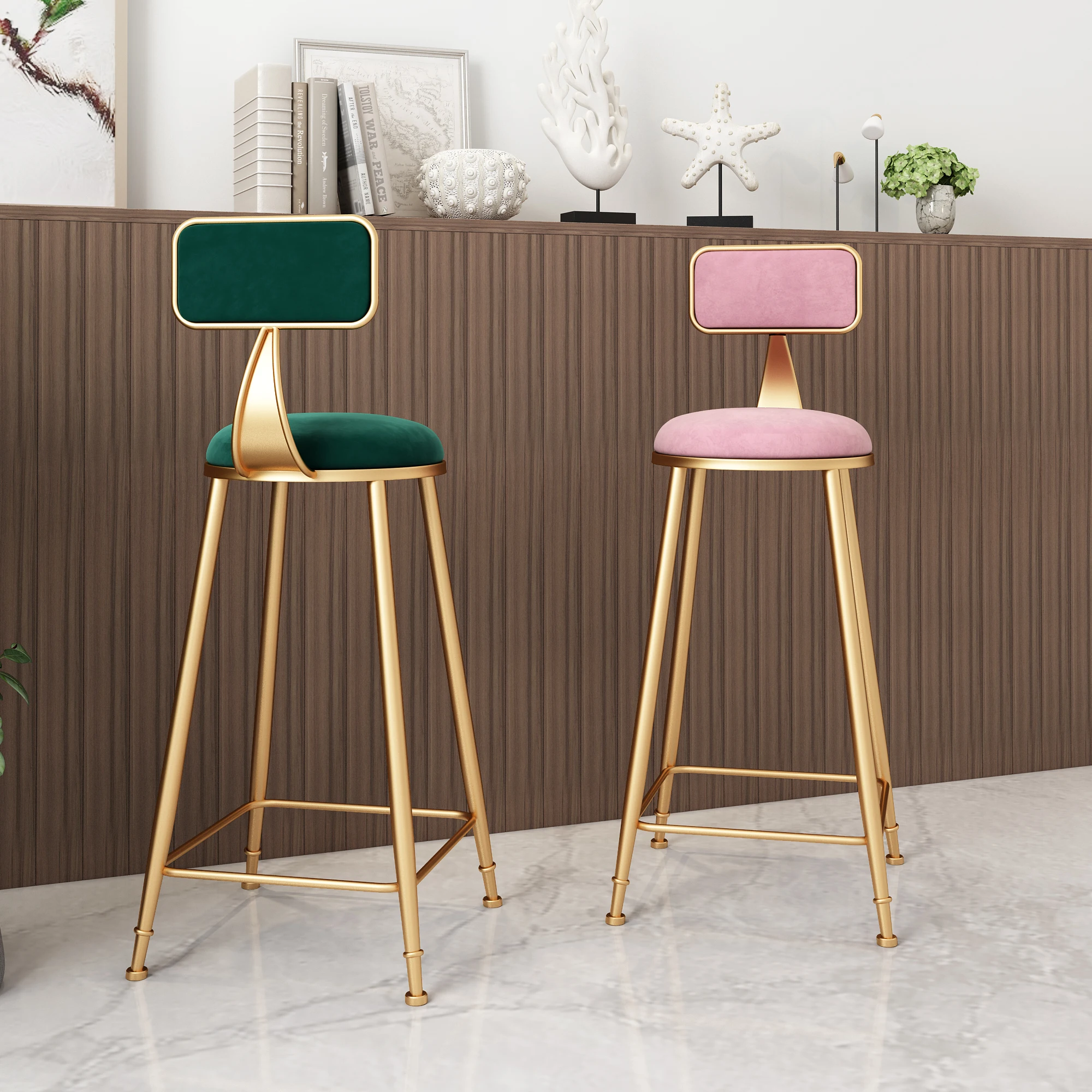 Северная Европа барный стул современная барная стойка с высокой стопой со