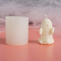 ghost candle silicone mold cute abstract character silicone mold aromatherapy candle epoxy mold ghost crafts candle making