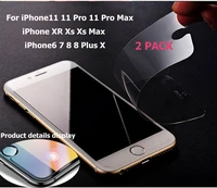 2p protective tempered glassr for apple iphone 6 7 8 x 11 11pro 11pro max xr iphone xs xs max protective mobile phone glass film