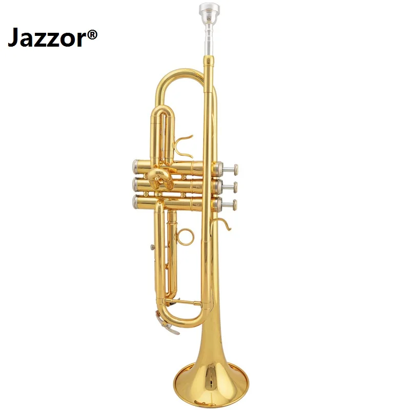 Jazzor bB труба ключ трубка музыкальный инструмент духовой латунный