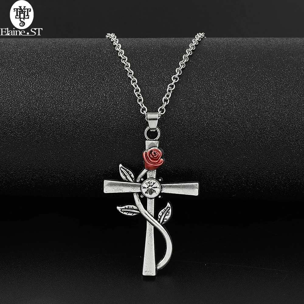 

Оптовая продажа, 10 шт., стильное ожерелье, Гламурная женщина, романтическая любовь, цветок, ювелирные изделия, подарок для девушки