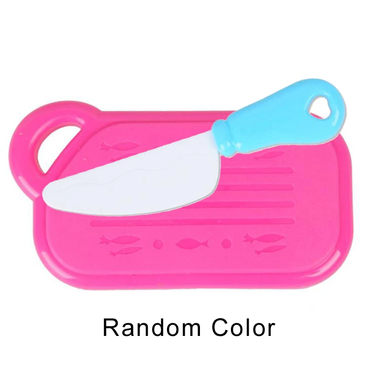 Knife chopping board Новинка ролевые игры пластиковая пищевая игрушка резка фрукты овощи еда ролевые игры Дети для детей GYH - Цвет: Knife chopping board
