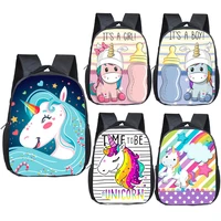 cartoon unicorn children school bags boys girls kindergarten bag baby toddler bag kids school backpack bookbag gift