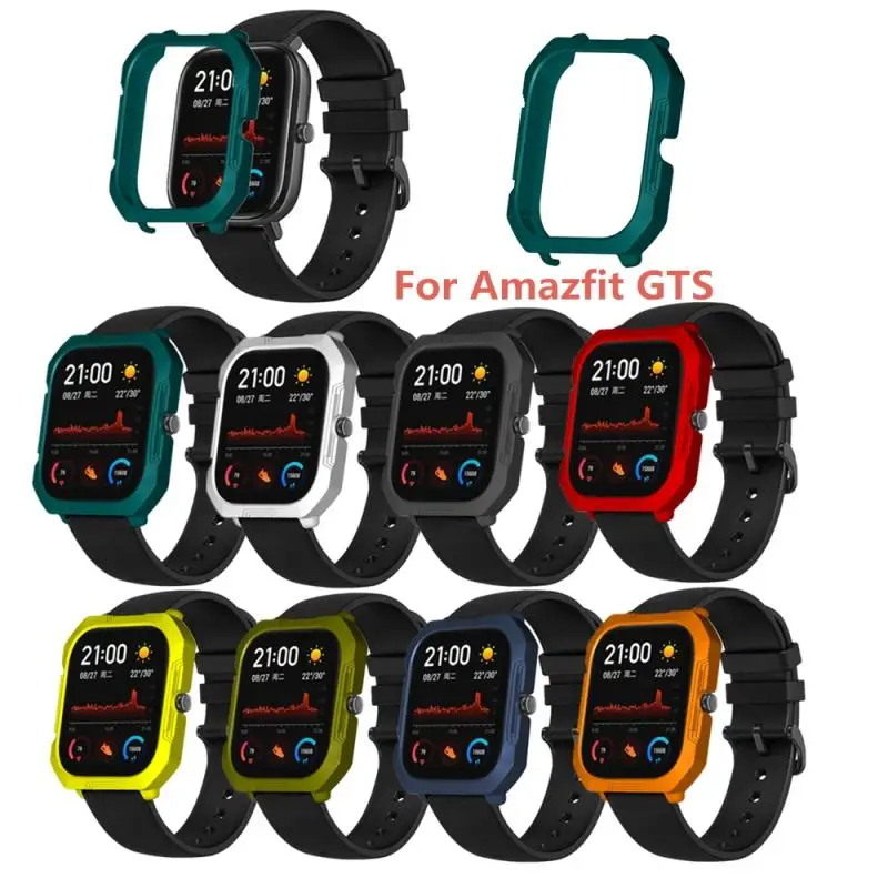Жесткий защитный чехол из поликарбоната для смарт-часов AMazfit GTS модный однотонный