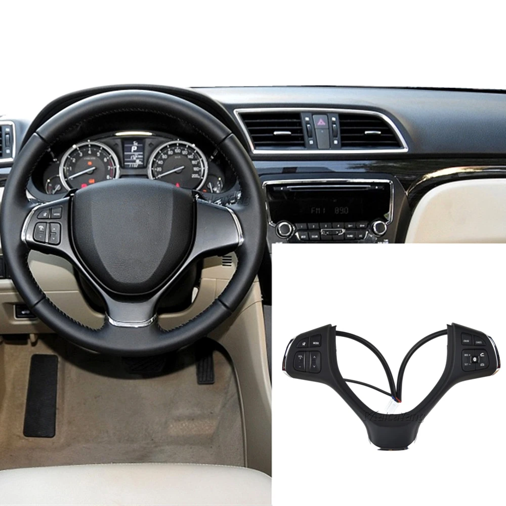 

Multifunction Steering Wheel Button Cruise Control Switch For Suzuki Vlivo Vitara Celerio SX4 S-cross Swift
