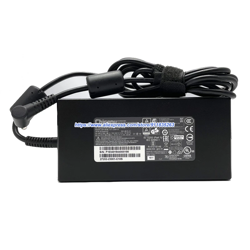 Компактный адаптер переменного тока для ноутбука MSI GS75 STEALTH 8SG 9SG GS65 GS66 8SF P65 P75