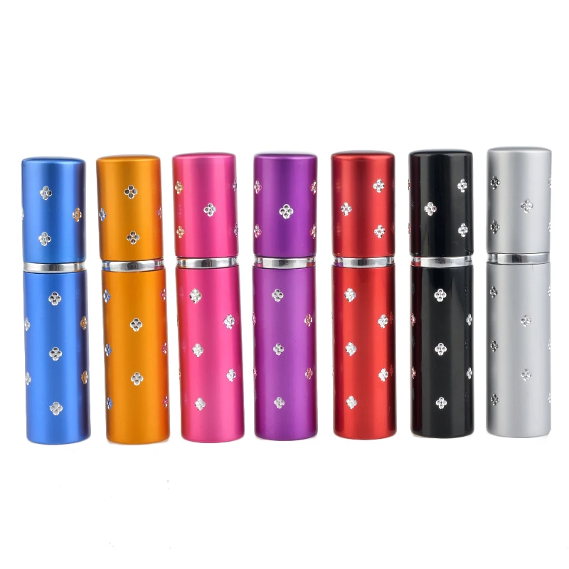 5 мл сливы точечной фиксацией Стекло трубка бутылка с пульверизатором для