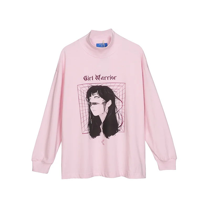 

20FW Dark Fission Girl Hoodle Women Men Hoodies Sweatshirts Hiphop Streetwear Men Casual Hoodie Pullover