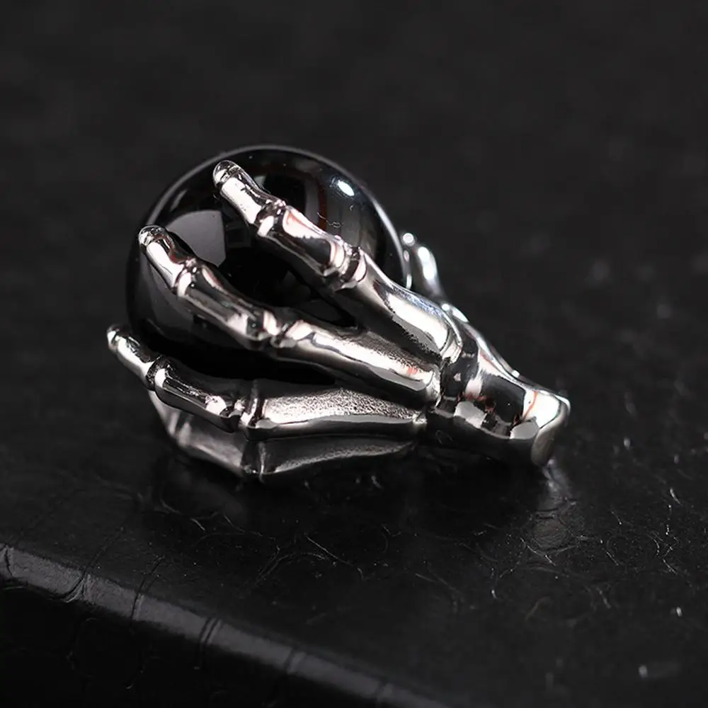 Цепочка мужская с подвеской в стиле хип-хоп ожерелье из нержавеющей стали 316L