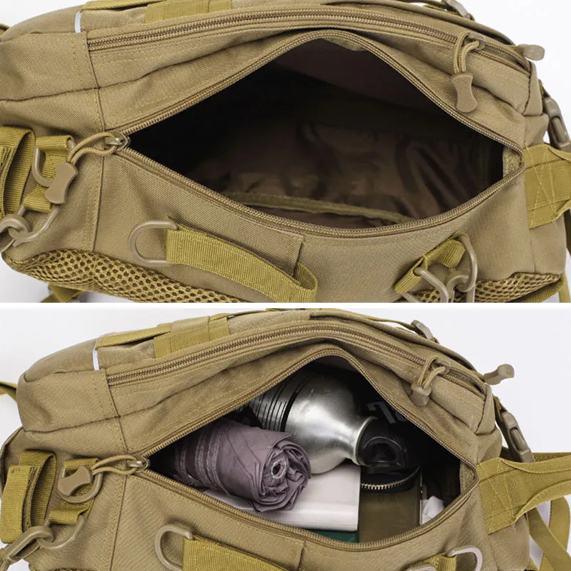 

Men Chest Fishing Bag Camping Sling Backpack Military Tactical Army Shoulder Bags Travel Camping Molle Outdoor Travel Bag XA839A