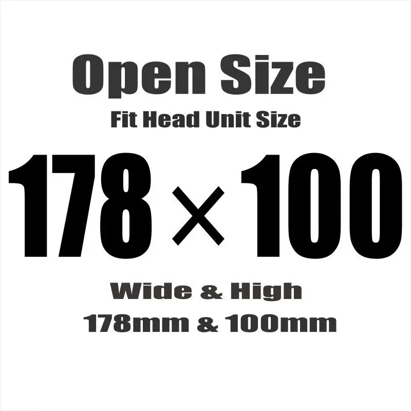 

Car Refitting Frame Panel For Honda Fit 2008 ABS Fascia Accessories Kits 2 Din DVD GPS Stereo Android Head Unit DIY Installing