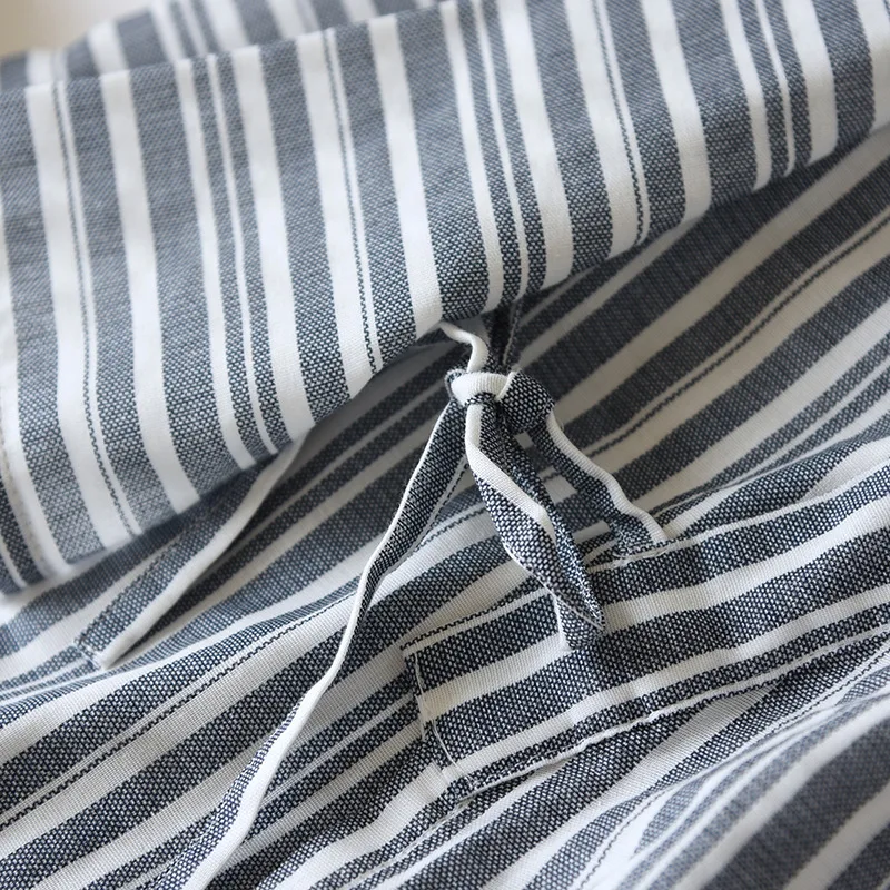 

New Japanese Kimono Spring And Summer Couple Bathrobe 100% Cotton Gauze Men's And Women's Yukata Pajamas Robes Cotton Bathrobe