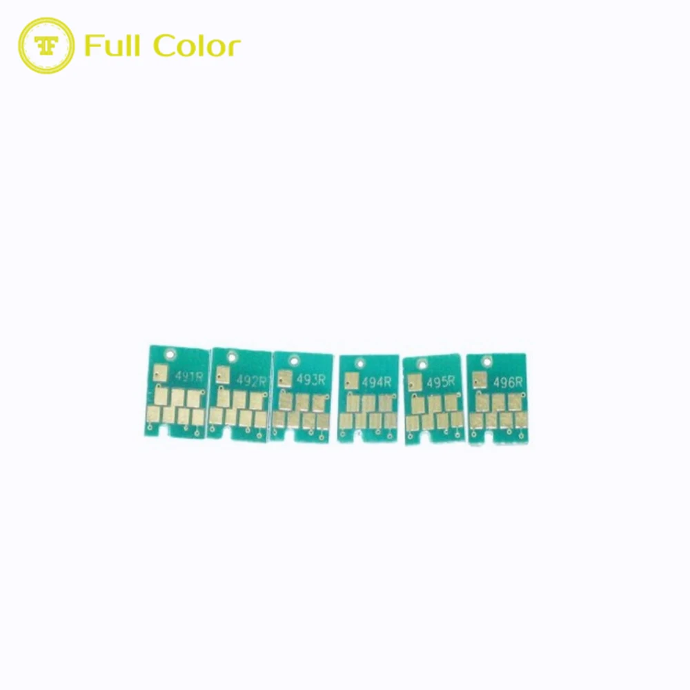 

FULLCOLOR excellent quality Refillable cartridge Auto reset chip T049 compatible for epson R210 R230 R310 R350 RX510 RX630