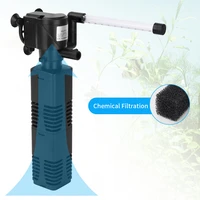 220 240v aquarium function water filter pump rain shower type 3 in 1 circulating fish breeding aquarium internal canister filter