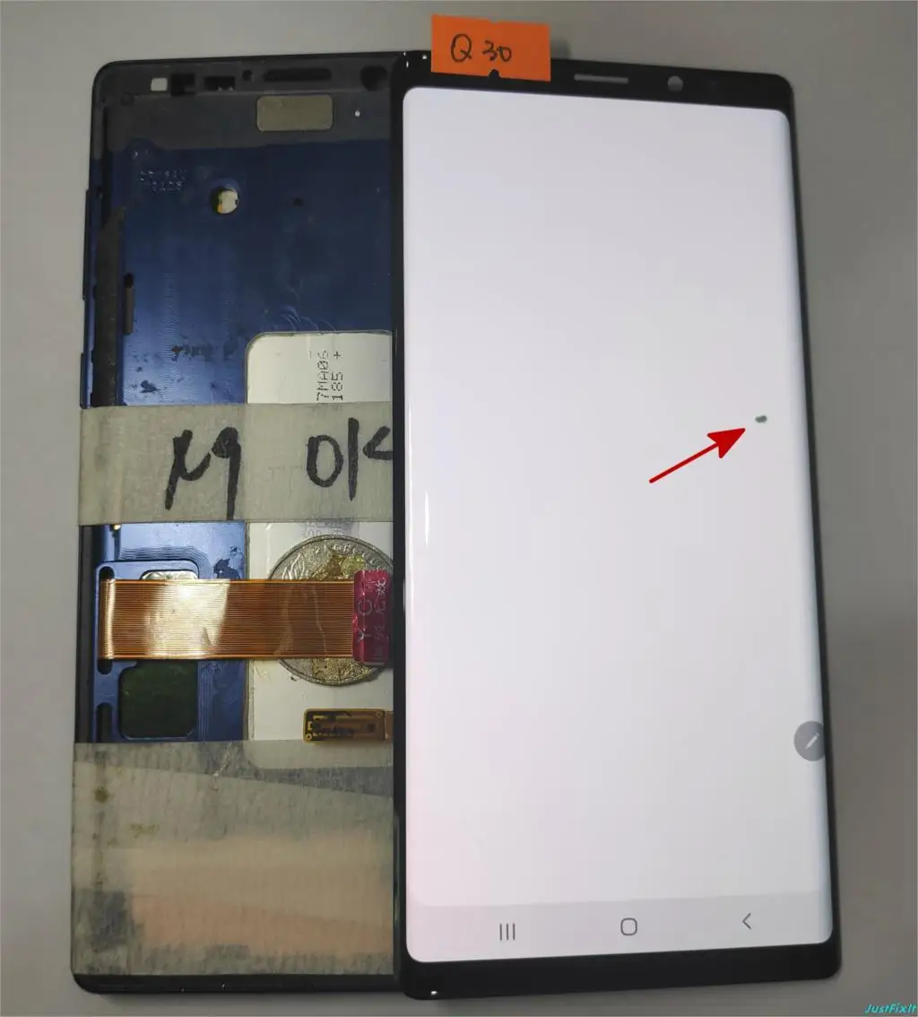Q30 Для samsung Galaxy Note 9 N960 N960F N960D N960DS дефект ЖК-дисплей кодирующий преобразователь сенсорного экрана в сборе 6," Super Amoled - Цвет: Q30