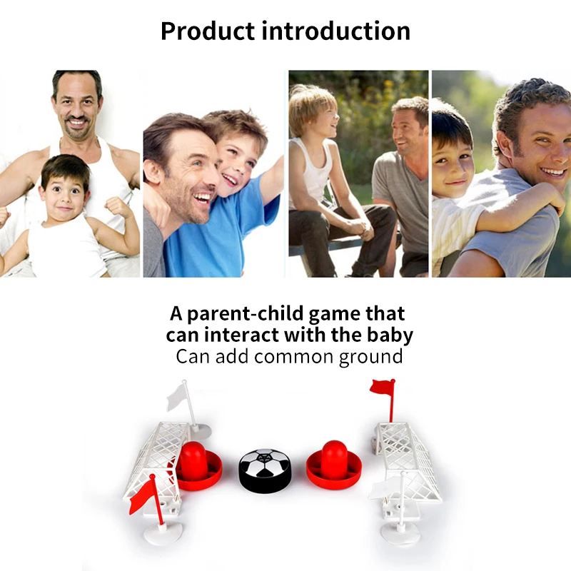 

Electric Floating Sports Game Toy Football Indoor Suspended Board Football Games Toy Puzzle Double Parent-Child Interaction