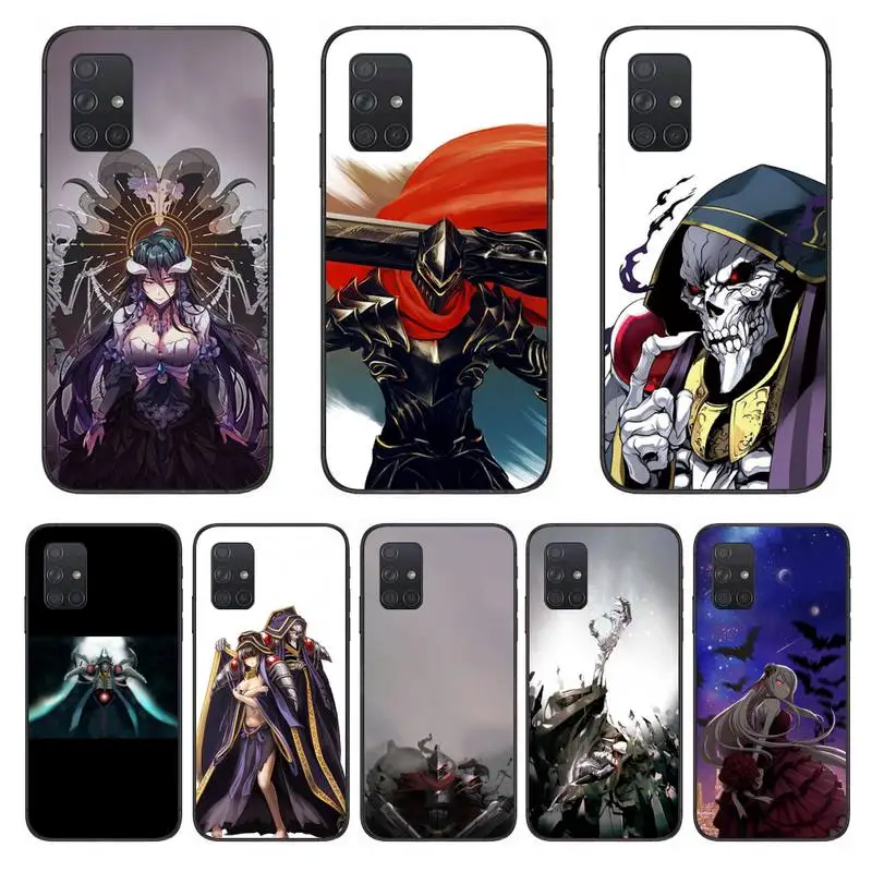

Чехол для телефона в стиле аниме Overlord для Samsung Galaxy S9, S9plus, S20, 5G S20, ULTRA 5G S20 Plus, 5G S21, S30, чехол