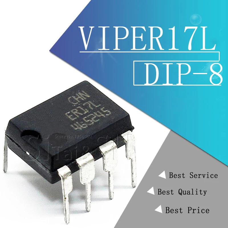Автономный регулятор напряжения VIPER17L DIP 8 VIPER17 1 шт. оригинальный|Интегральные