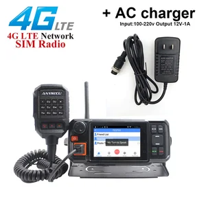 Рация ANYSECU 4G-W2Plus, 4G, Android 7,0, WCDMA, GSM, с Wi-Fi, N60, работает с зарядным устройством ACptt