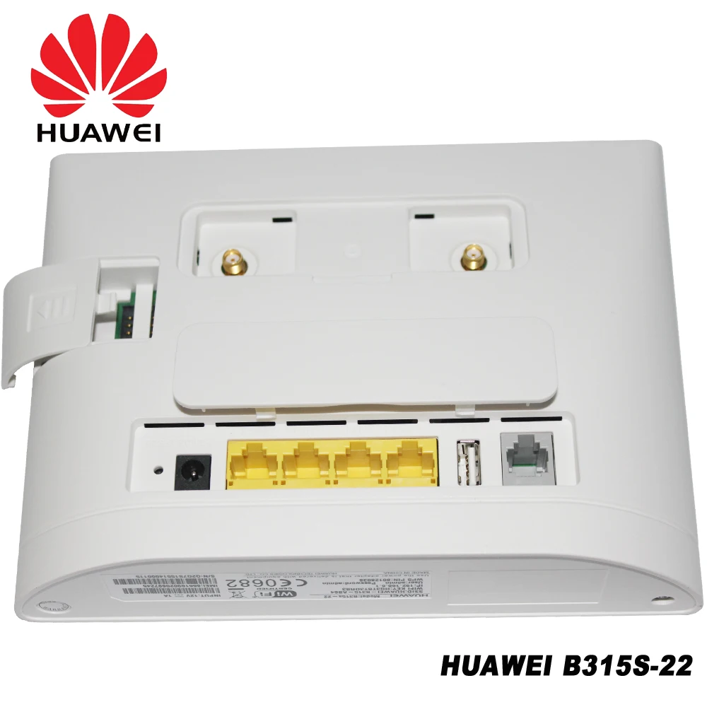 Оригинальная разблокировка 150 Мбит/с HUAWEI B315 телефон 4G LTE роутер со слотом для