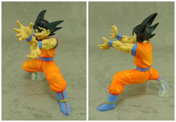 

BANDAI Dragon Ball Action Figure HG Gacha2 Bomb Son Goku New Model Decoration Toy