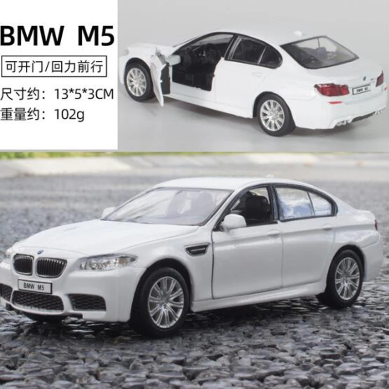 1:36 BMW-M5 M4 M2 M550i литой автомобиль литья под давлением модель игрушечный мини
