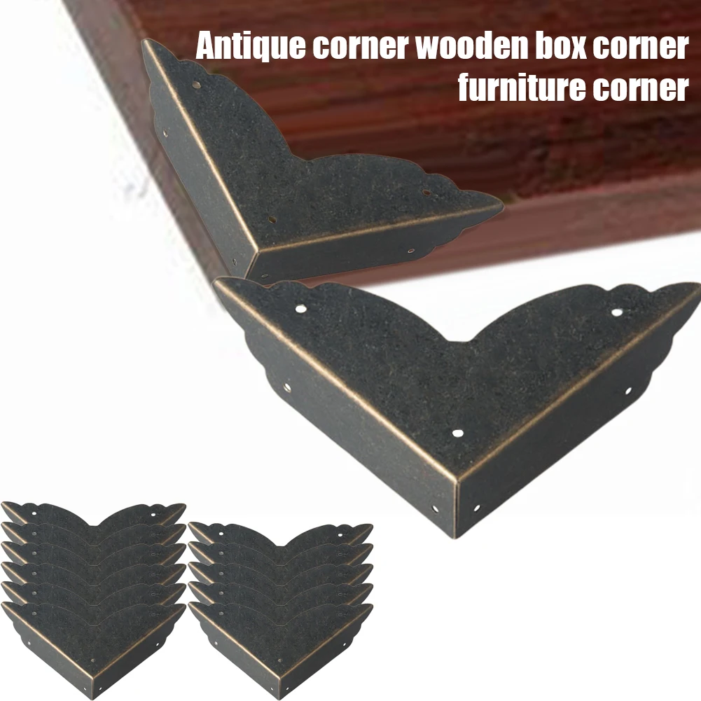 12 шт. декоративная Античная латунная золотистая искусственная винная Подарочная