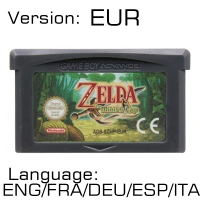 32 бит видеоигры картридж Консоли Карты для nintendo GBA The Legend of Zeld серии майншап оракул возрастов сезонов - Цвет: The Minish Cap EUR