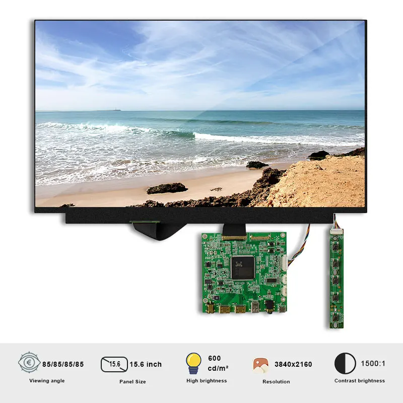 

Высококачественный оригинальный 5,5-дюймовый экран eDP LCD с разрешением платы управления 15,6*3840, яркость 2160, планшетный ПК