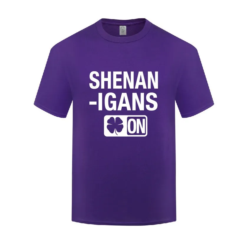 

Funny Shenanigans Mode On Cotton T Shirt Retro Men O-Neck Summer Short Sleeve Tshirts Fashion Tees