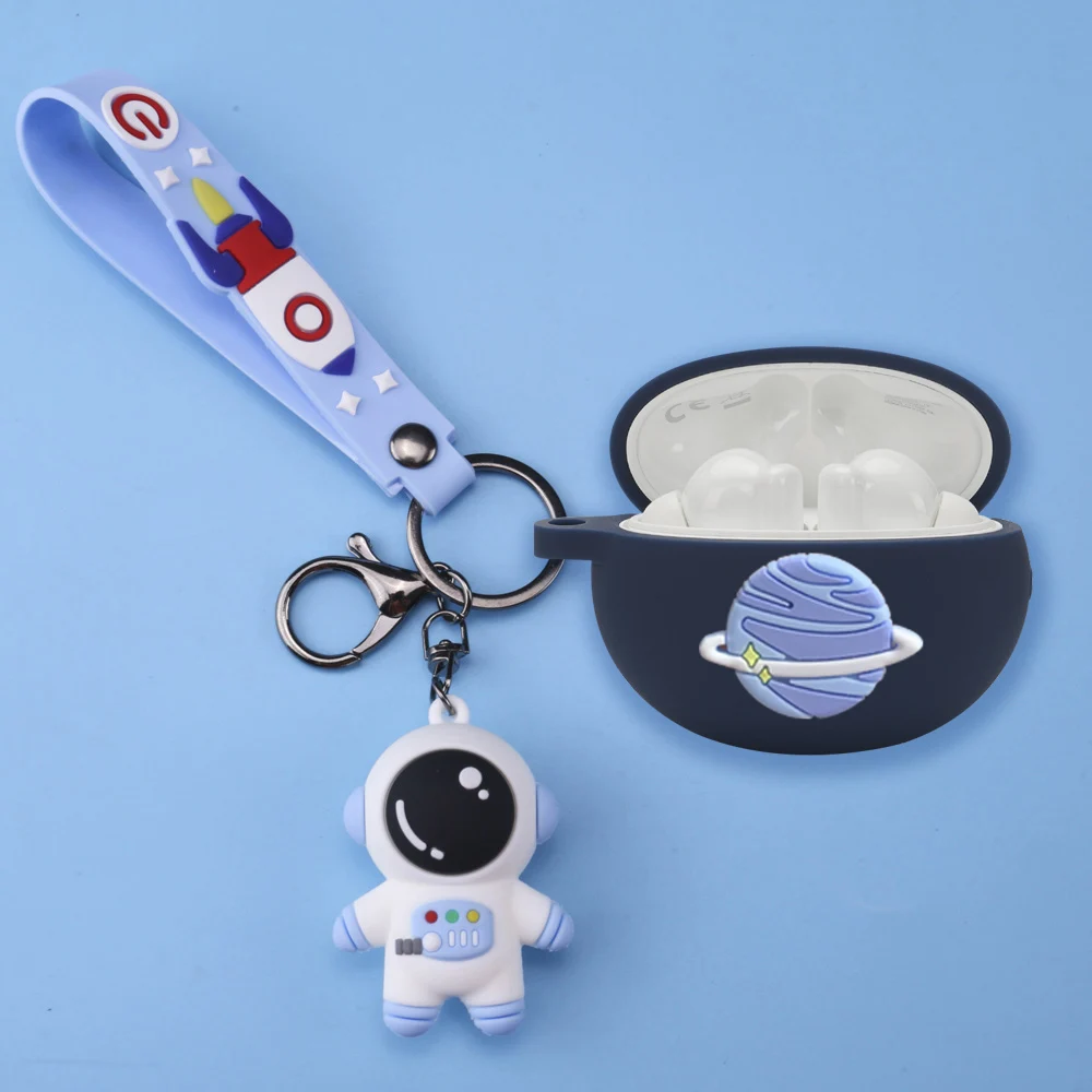 

Чехлы с мультипликационным динозавром для huawei freebuds Pro 4, силиконовый чехол для беспроводных Bluetooth-наушников, защитный чехол, freebuds4i