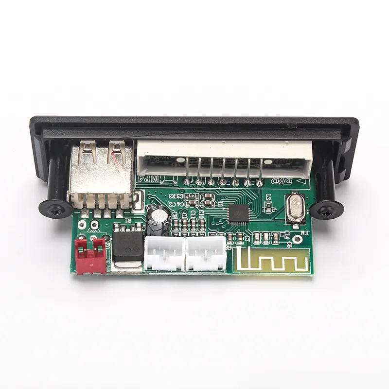 Автомобильный аудио USB TF FM радиомодуль беспроводной Bluetooth-совместимый 5В 12В MP3 WMA
