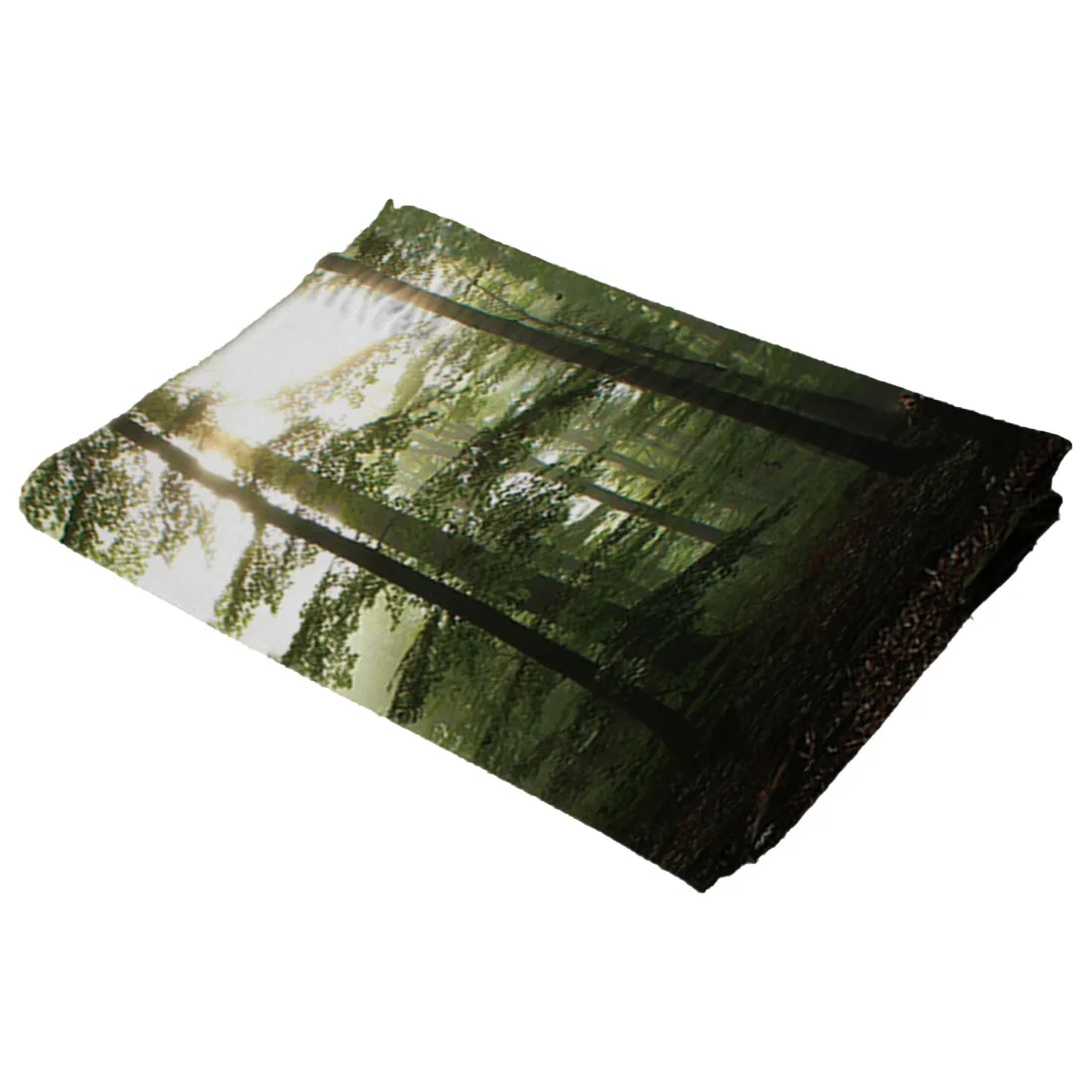 Утренний светильник лес на заказ одеяло кашемировая шаль и шарф зимний - купить