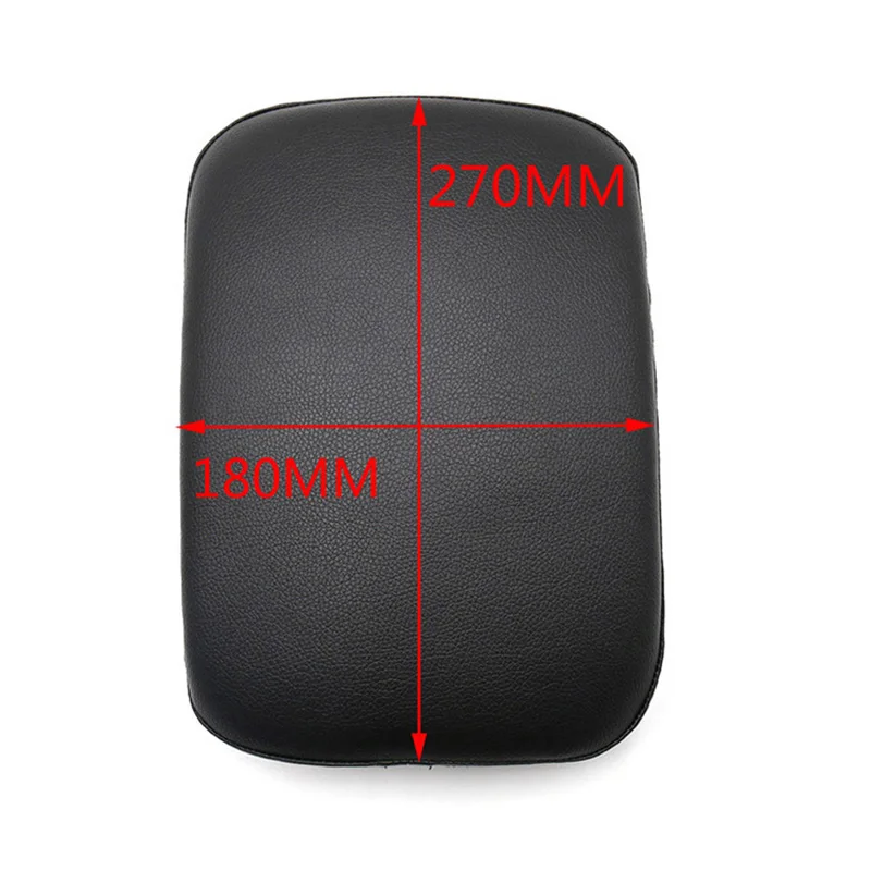 

PU Leather Motorcycle Rear Passenger Cushion 6/8 Suction Cups Pillion Pad Suction Seat for Harley Dyna XL883 1200 X48 72 1200
