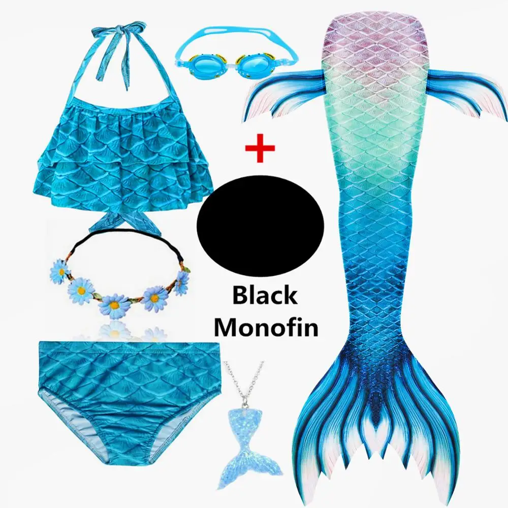Необычные Красивые Новые хвост русалки купальные костюмы с моноластами для