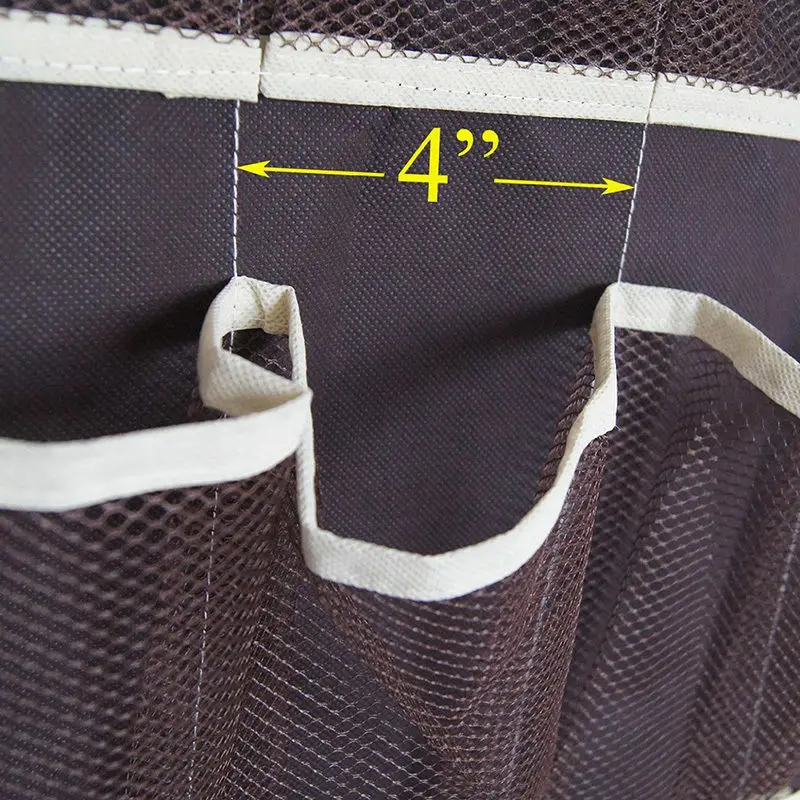 

24 Pocket Hanging Storage Bag Door Holder Shoes Storage Holder Organizing Bag with Hooks Space Saver Home Storage Organizer