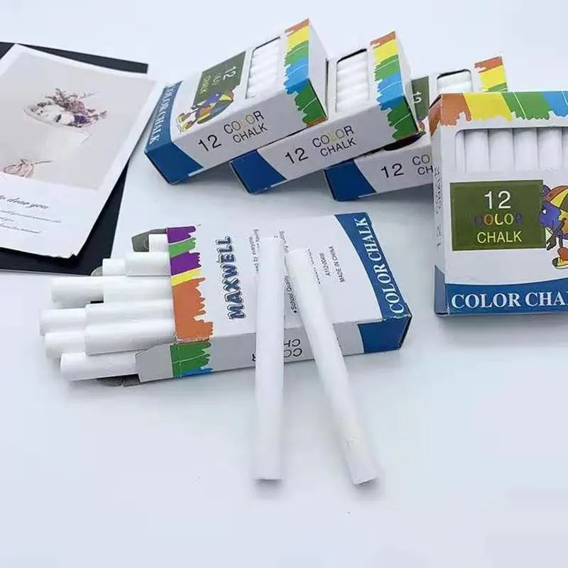 Меловая ручка 12 шт./лот рисование мелков для доски белого цвета Маркерная Доска