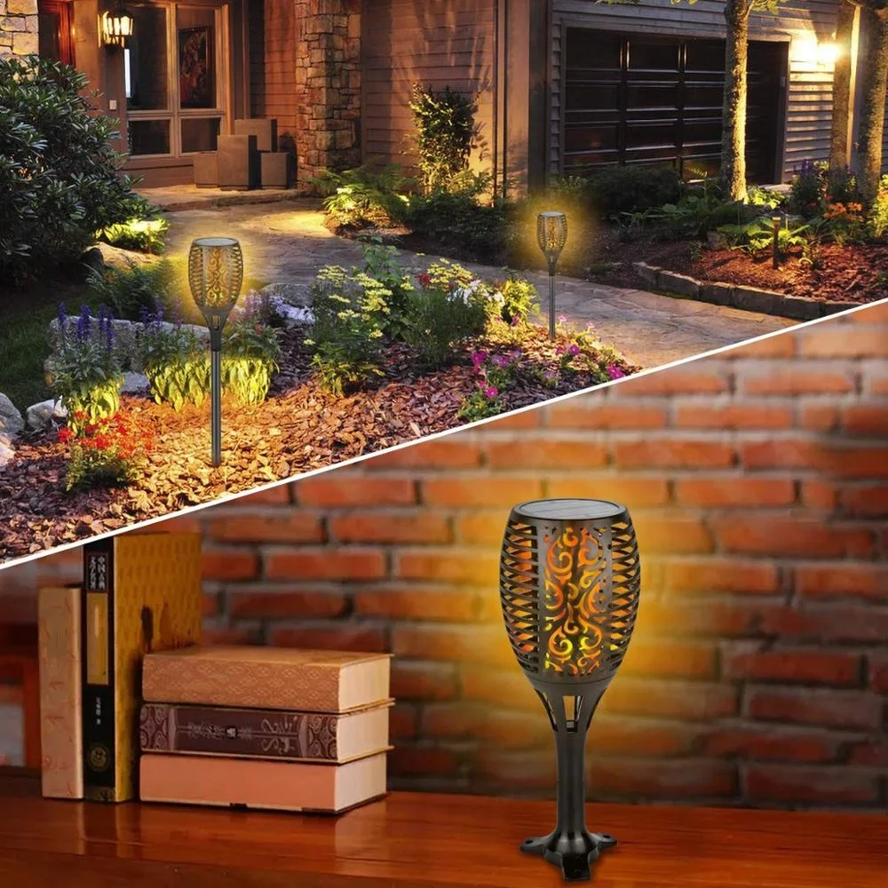 

Solar Flame Torch Light 12LED 33LED Flickering Waterproof Garden Decor Landscape Lawn Lamp Path Lighting Path Outdoor Light