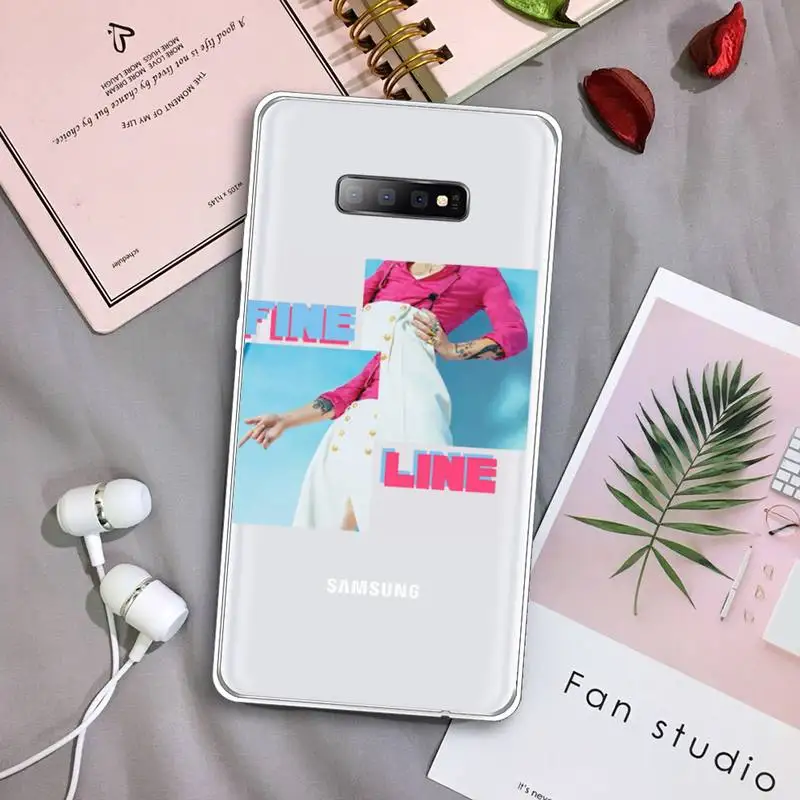 

Harry Styles love on Tour Phone Case Transparent For Samsung Galaxy A71 A21s S8 S9 S10 plus note 20 ultra