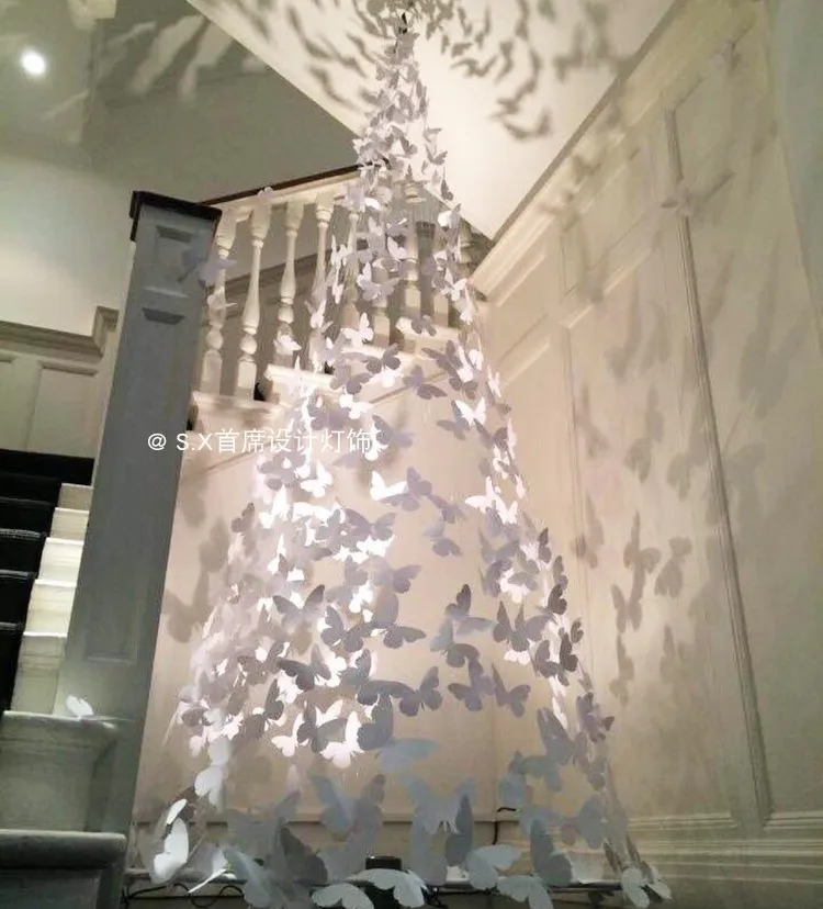 Люстра в форме бабочки свадебный подарок украшение для свадебного платья