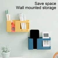 modern lightweight safe tv remote control wall holder cellphone accessories mobile phone rack mobile phone box