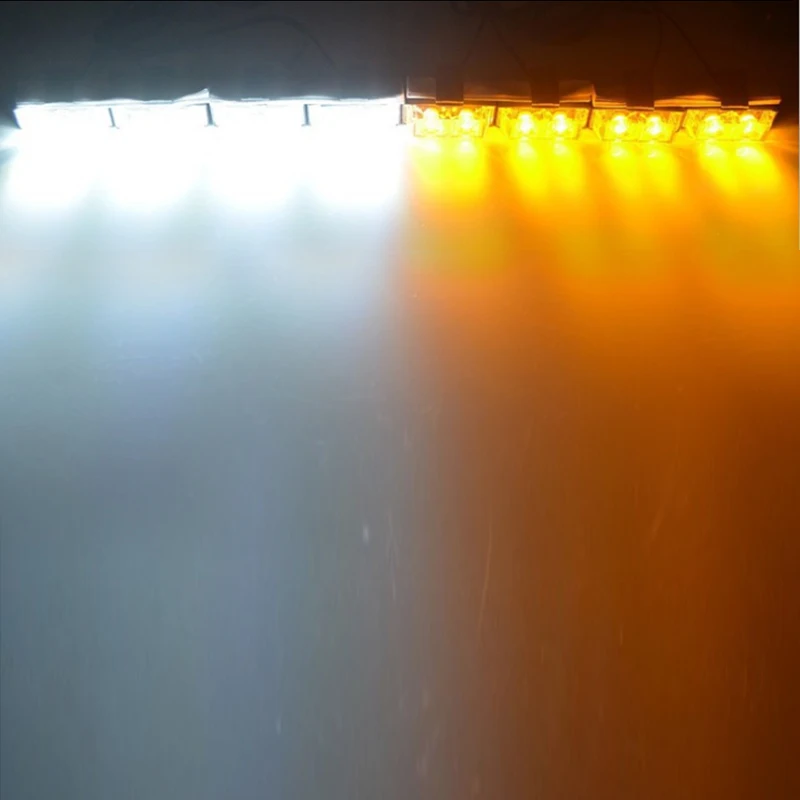 8 шт./комплект 12 В Передняя решетка автомобиля | Автомобили и мотоциклы