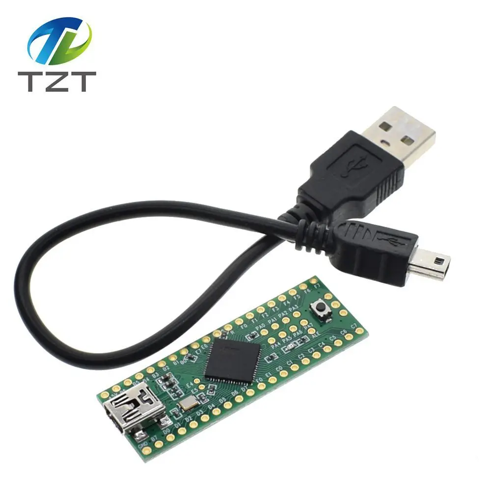 TZT Teensy 2,0++ USB AVR макетная плата ISP U диск клавиатура мышь Экспериментальная плата AT90USB1286 для Arduino